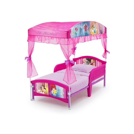Princess Toddler Canopy Bed