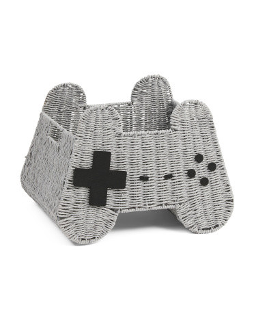 Paper Twist Game Controller Bin | TJ Maxx