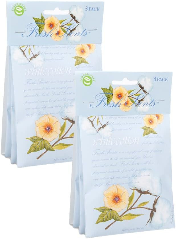 WILLOWBROOK | Fresh Scents Scented Sachet Packet | White Cotton | Air Freshener Bags for Drawers,... | Amazon (US)