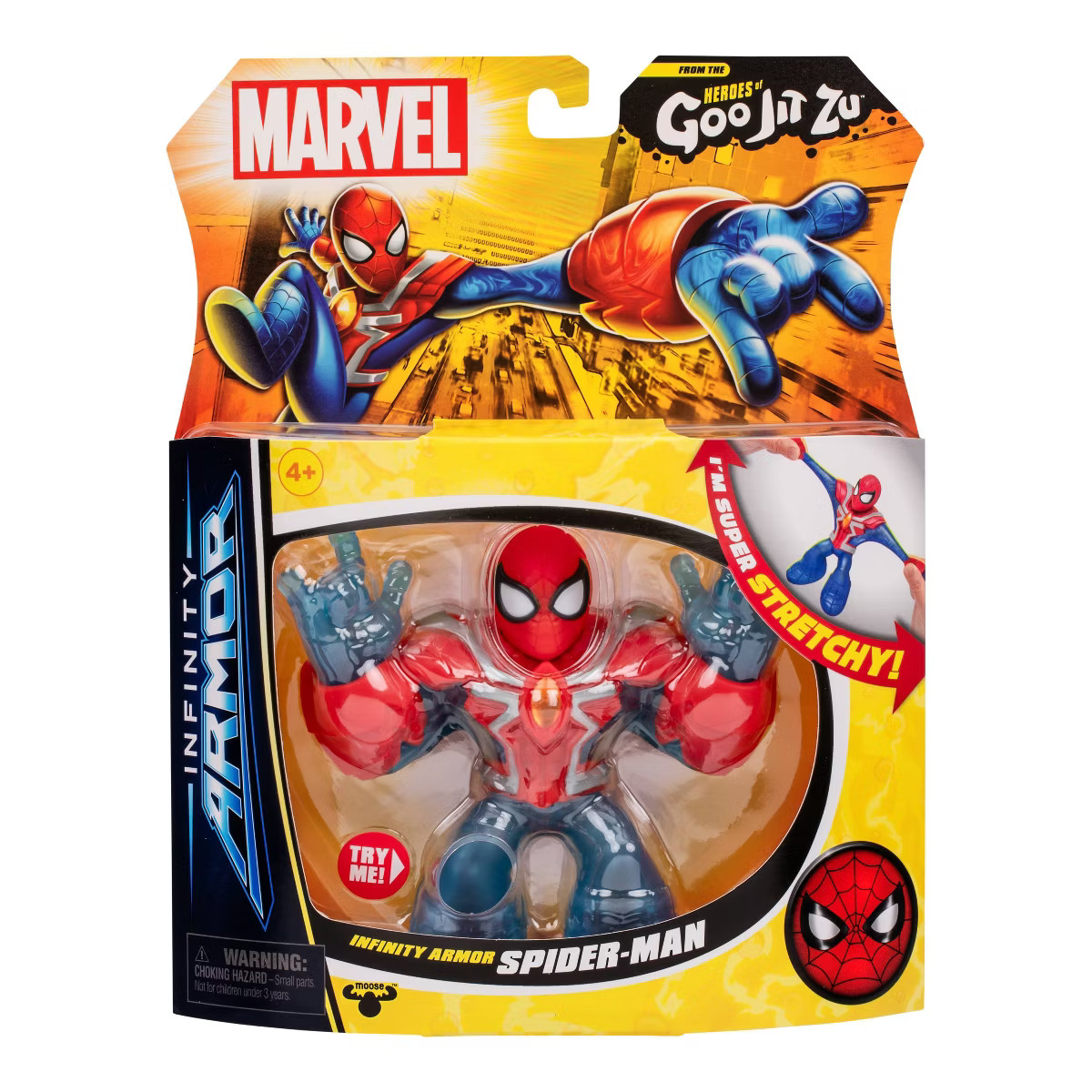 Goo Jit Zu Marvel Hero Pack - Infinity Armor Spider-man | Target