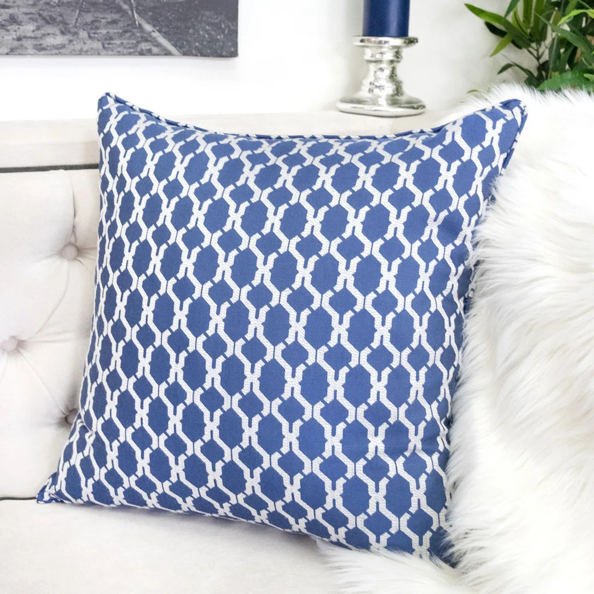 Homey Cozy Amelise Outdoor Square Pillow Cover & Insert & Reviews | Wayfair | Wayfair North America