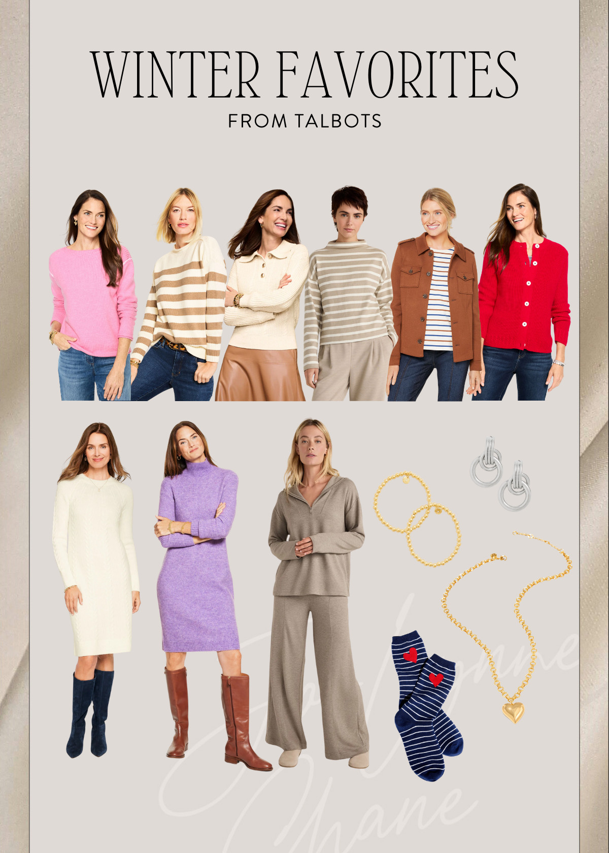 If you love classic style with a modern feel, these Talbots winter favorites are worth a look. Cozy knits, timeless layers, and easy pieces that always feel put together. 

 #LTKSeasonal #LTKOver40