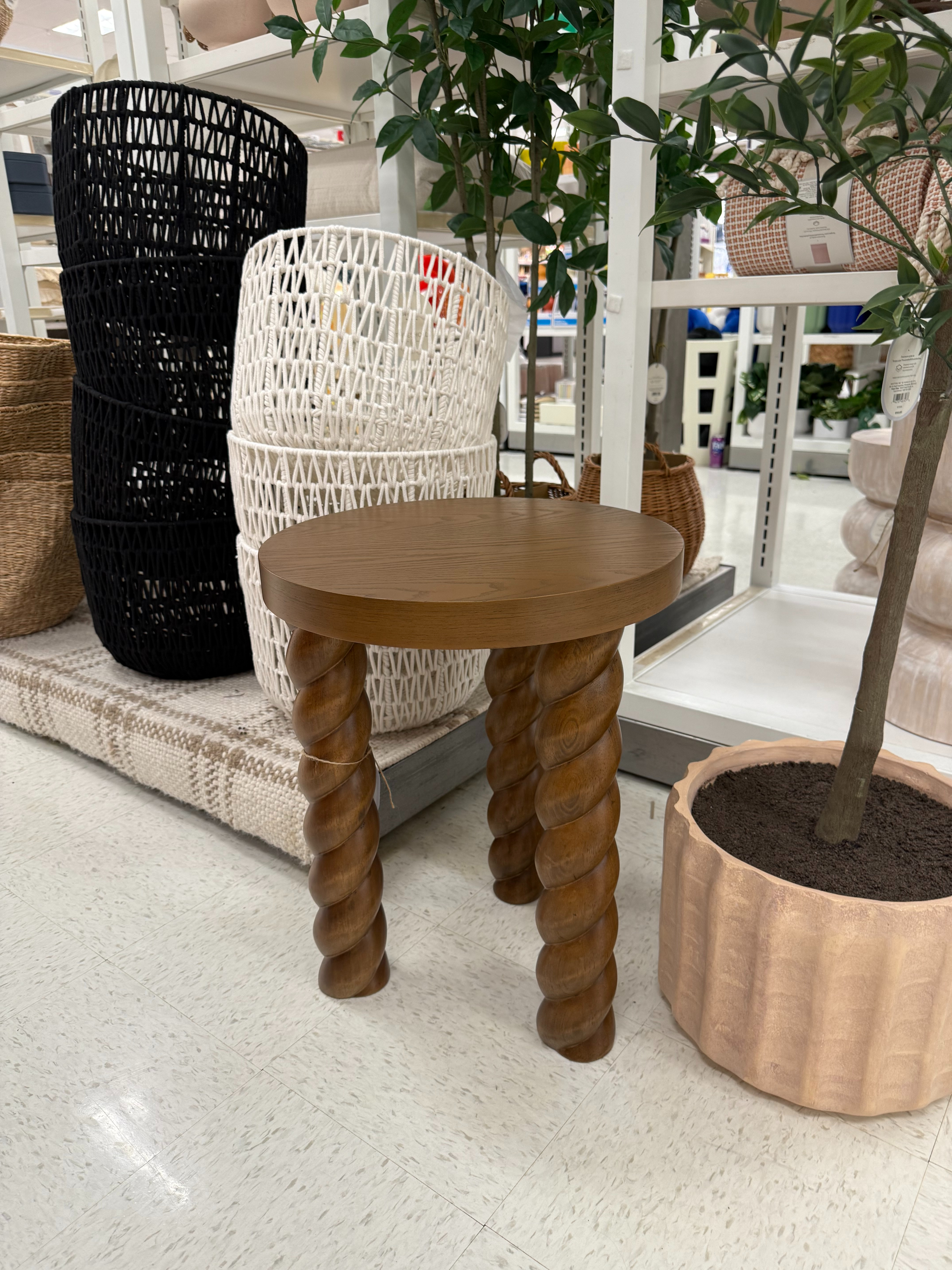 Love this new sidetable find from Target! Threshold, Target home, Target decor, side table, home finds, wood table, new decor 

 #LTKOver40 #LTKHome #LTKStyleTip