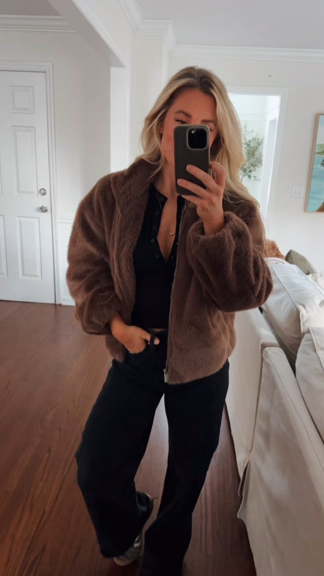 Target Henley and faux fur coat 

#LTKgrwm #LTKFindsUnder50 #LTKootd