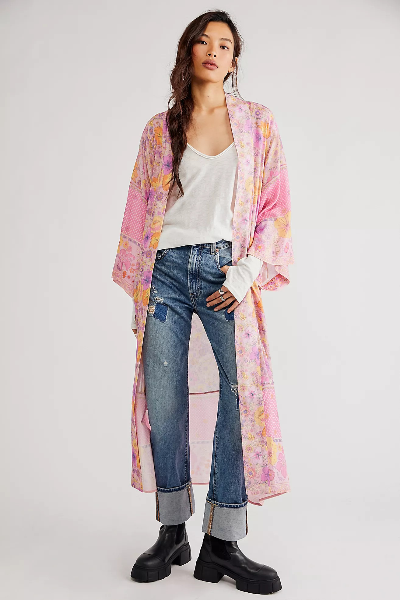 Hibiscus Lane Maxi Kimono | Free People (Global - UK&FR Excluded)