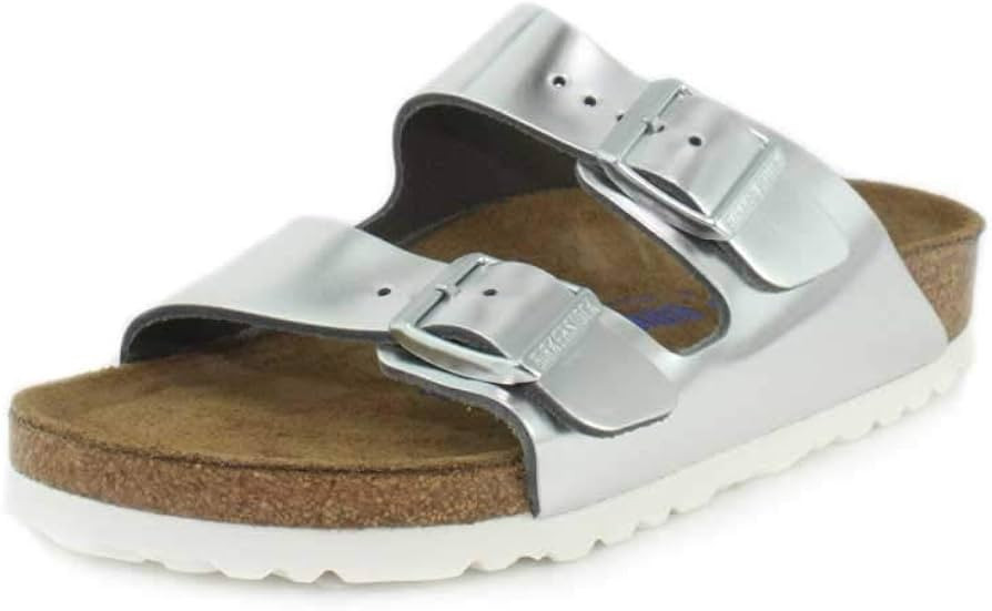 Birkenstock Women's Arizona Soft Footbed Sandals | Amazon (US)