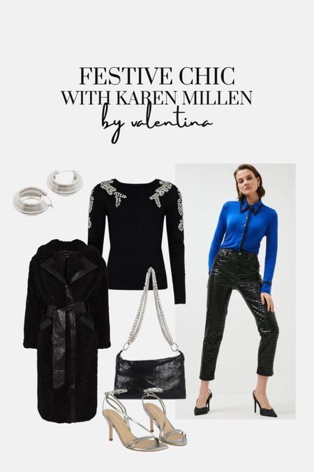Karen Millen has so many festive pieces that are unique and extra special so your outfits feel as good as the holiday spirit of the season! XxV 

#LTKstyletip #LTKHoliday #LTKSeasonal