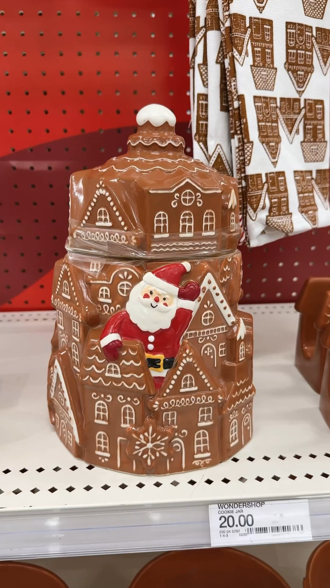 No but who said Christmas could be so cute? 😍🥰🤎 love this target gingerbread collection! 

#gingerbread #gingerbreadhouse #santa #christmasdecor #christmaskitchen #target #targetfinds #targethome #targetchristmas 

#LTKHome #LTKHoliday #LTKFindsUnder50