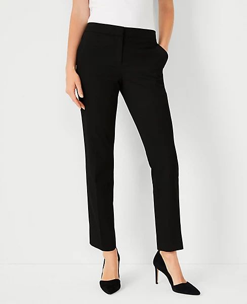 The Ankle Pant in Seasonless Stretch - Curvy Fit | Ann Taylor | Ann Taylor (US)