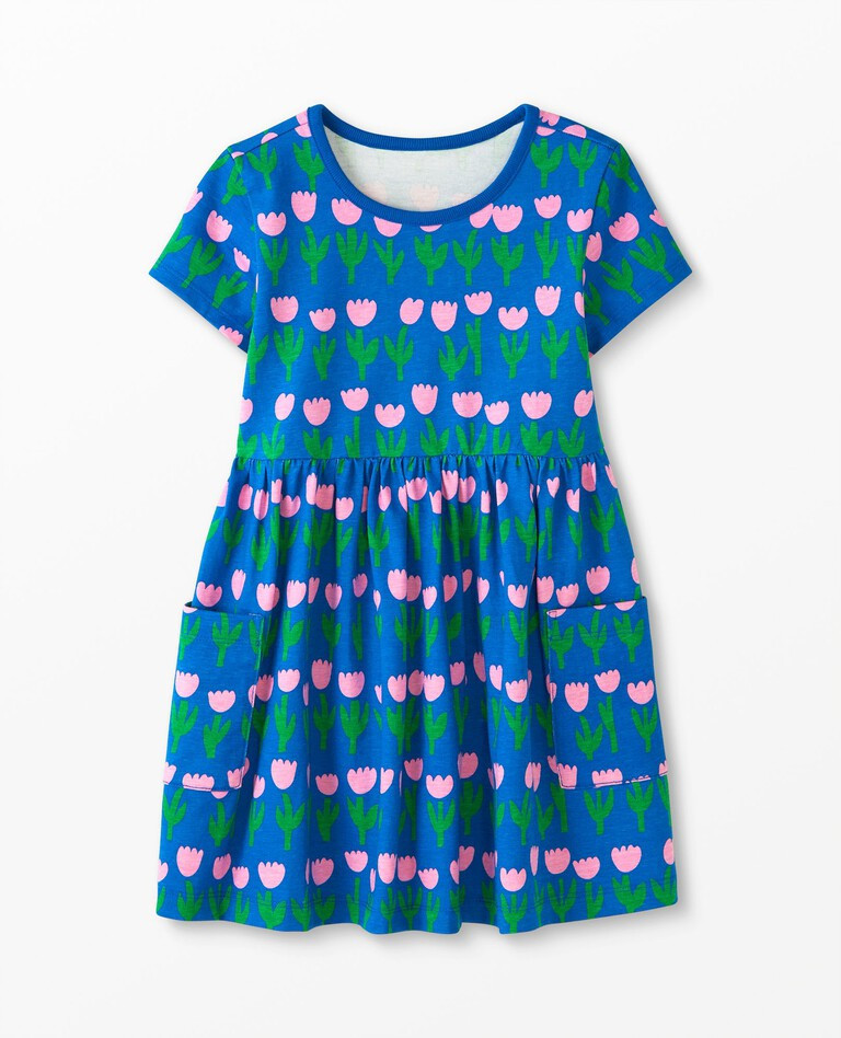 Print Pocket Dress | Hanna Andersson