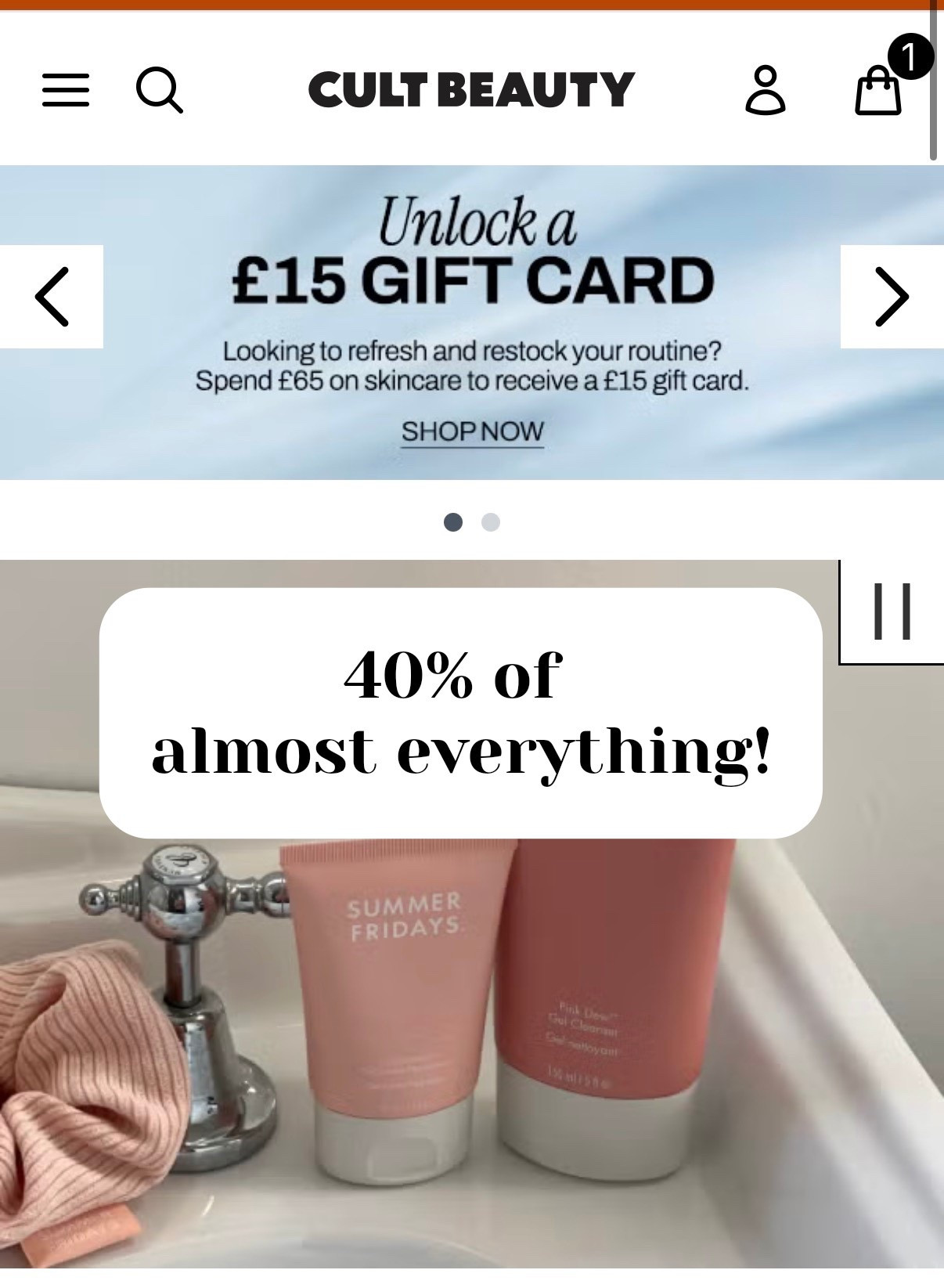 40% off almost everything! Use code “ BBWAYNEG40” don’t miss out  - works on full price items only!

#LTKbeauty #LTKuk #LTKgiftguide