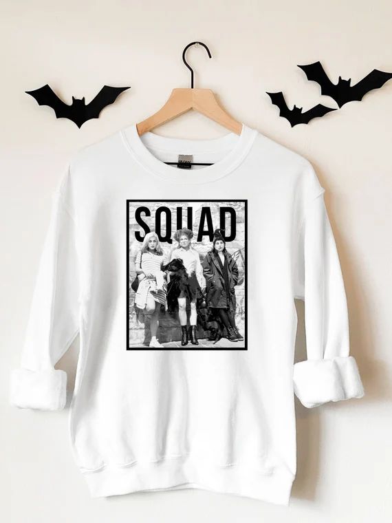 Hocus Pocus Squad Sweatshirt Hocus Pocus Halloween | Etsy | Etsy (US)