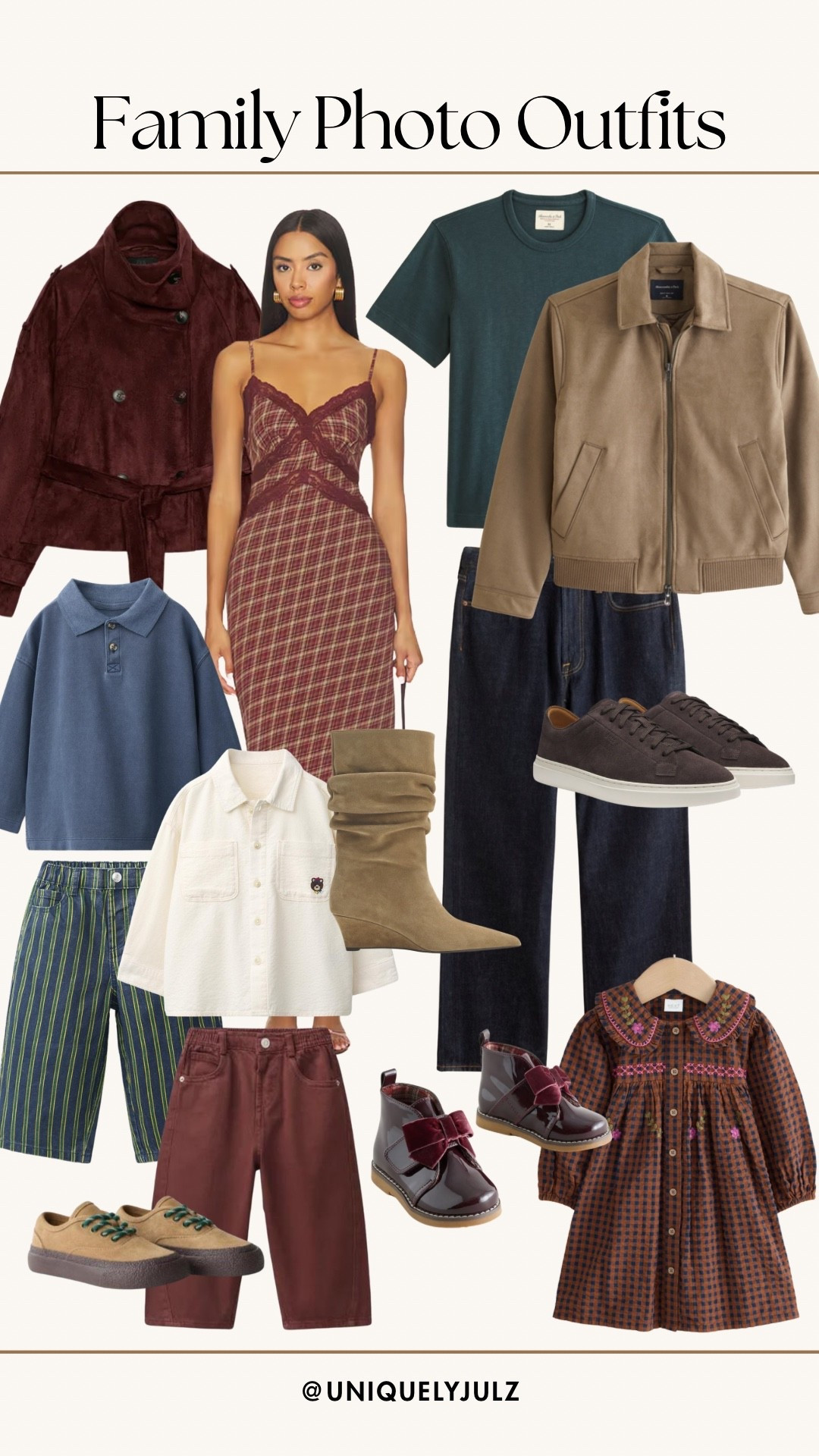 Fall family outfits for photo
Coordinating fall family outfits
Abercrombie style
Plaid dress
Zara suede jacket
Toddler girl outfit
Toddler boy outfits

#LTKmomlife #LTKKids #LTKMens