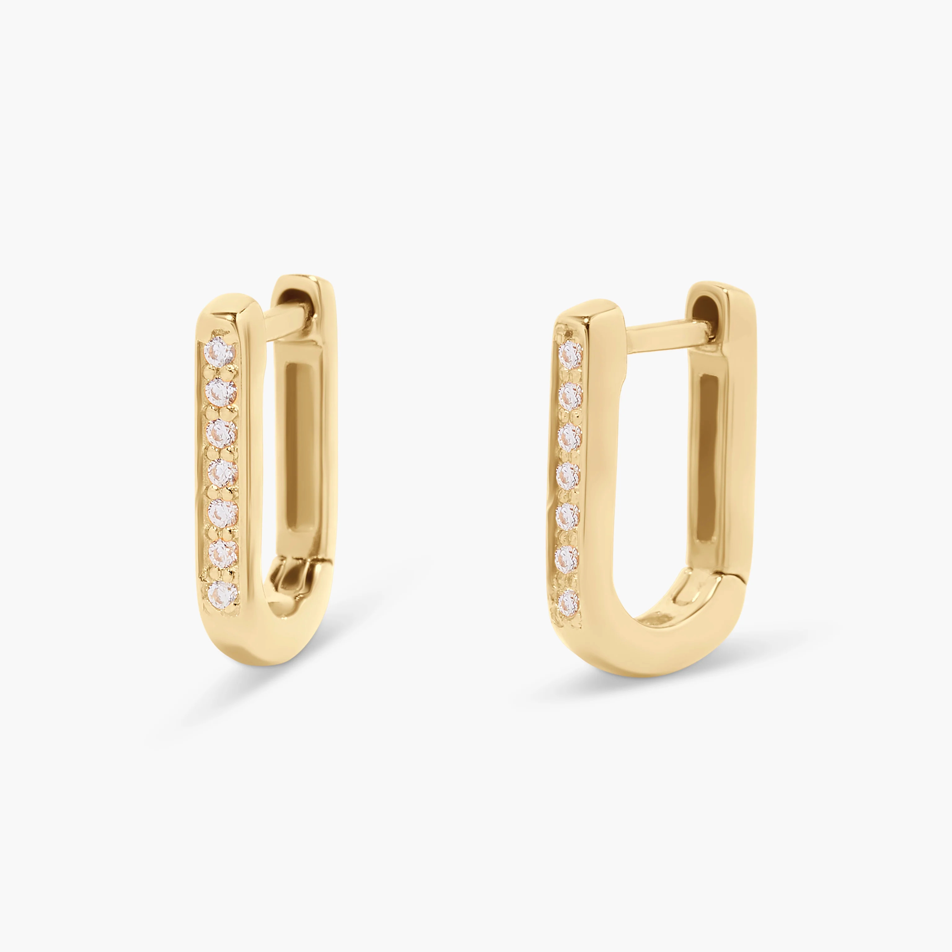 Nori Gold Vermeil Hoops | Brook and York