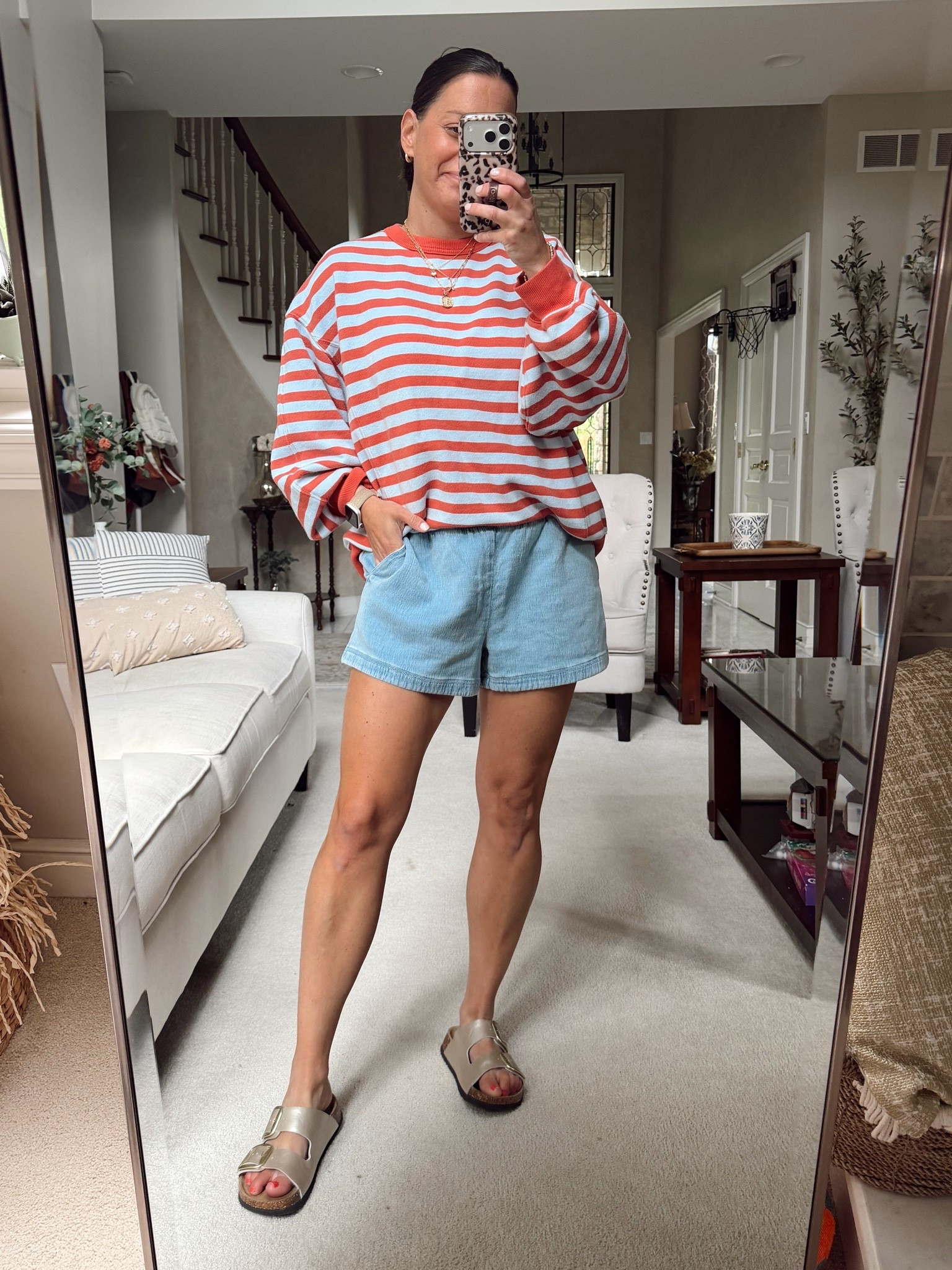 Aerie summer outfit idea! Shorts run true to size. Sweatshirts run big!

Wearing an xs in the sweatshirt and small in the shorts.

#LTKootd #LTKmomlife #LTKOver40