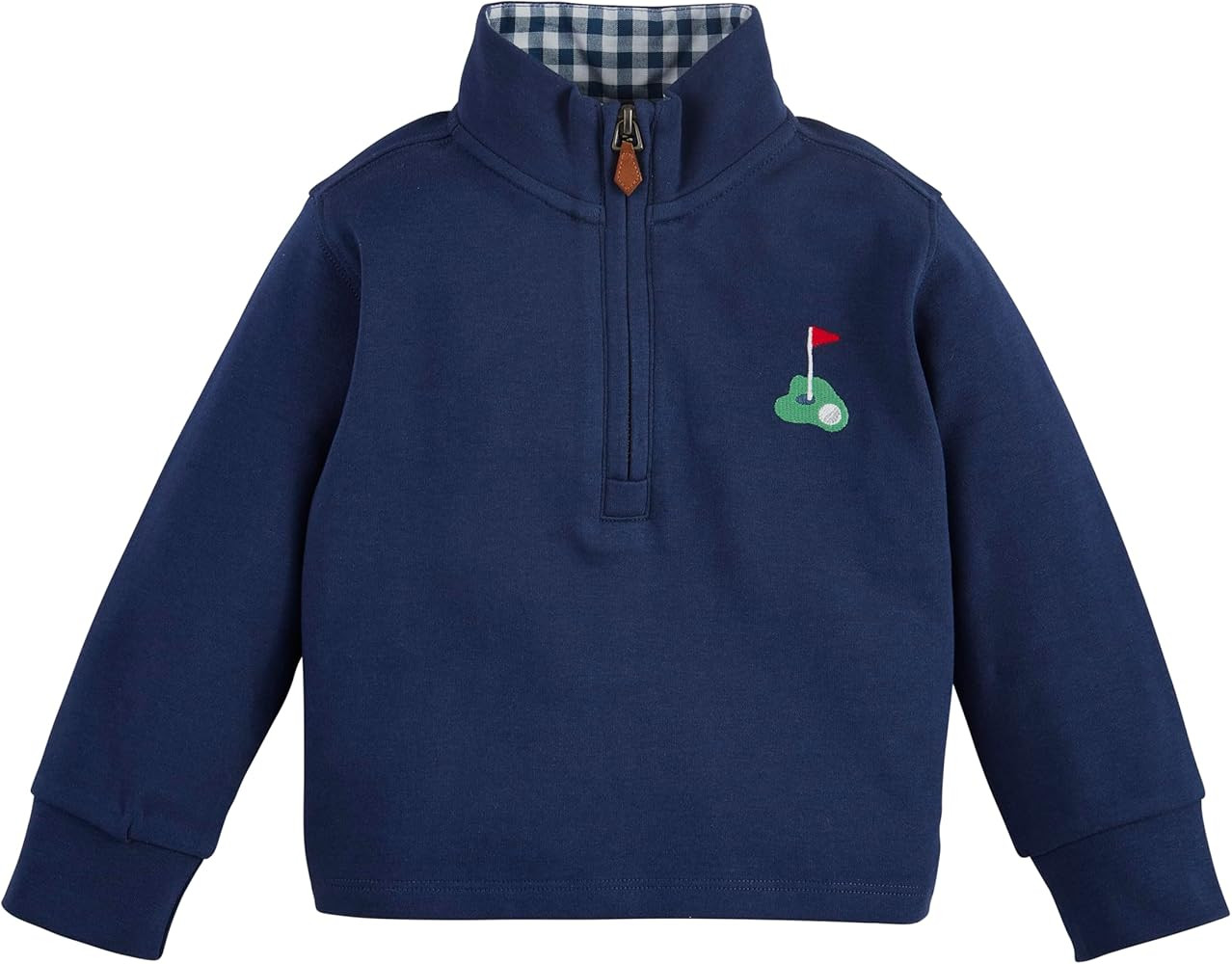 Mud Pie Boys' Mud Pie Children's Golf Quarter Zip | Amazon (US)