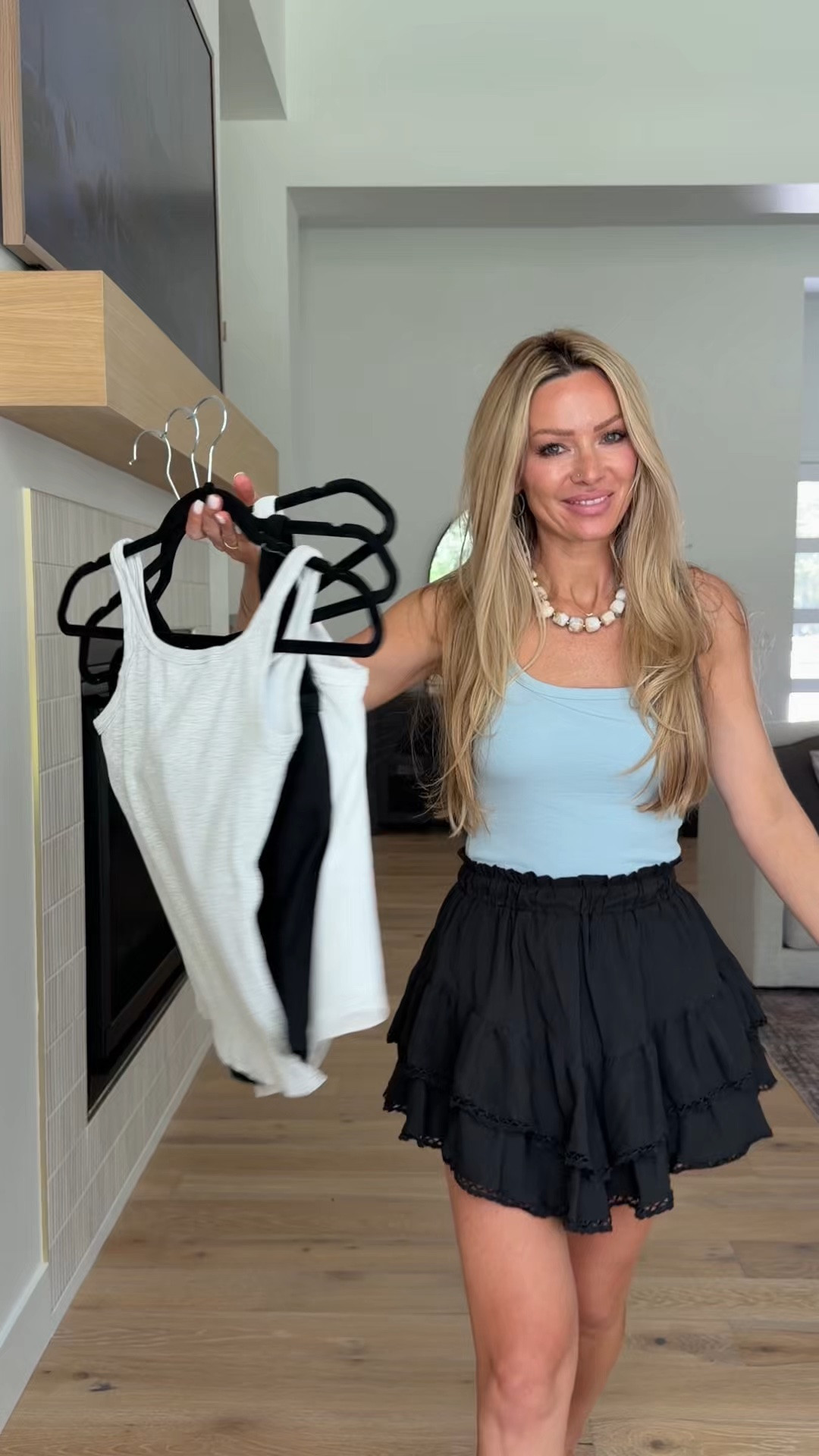 Amazon tank tops with a built-in shelf bra are officially my favorite wardrobe essential this summer. ☀️ comment AMAZON and I’ll send you all the details 

The Amazon tank top I keep reaching for has completely earned a permanent spot in my closet. I honestly didn’t expect to love it this much.

It’s incredibly soft, stretchy, and ribbed, but the best part is the built-in shelf bra with removable pads. No extra bra, no uncomfortable straps, just throw it on and go.

I’ve been pairing it with skirts, shorts, linen pants, and denim because it’s one of those basics that makes every outfit look effortlessly put together.

Save this for your next Amazon order and send it to a friend who loves finding Amazon basics that are actually worth it!

#AmazonFashionFinds #AmazonBasics #BuiltInBraTank #SummerStyle #AffordableFashion