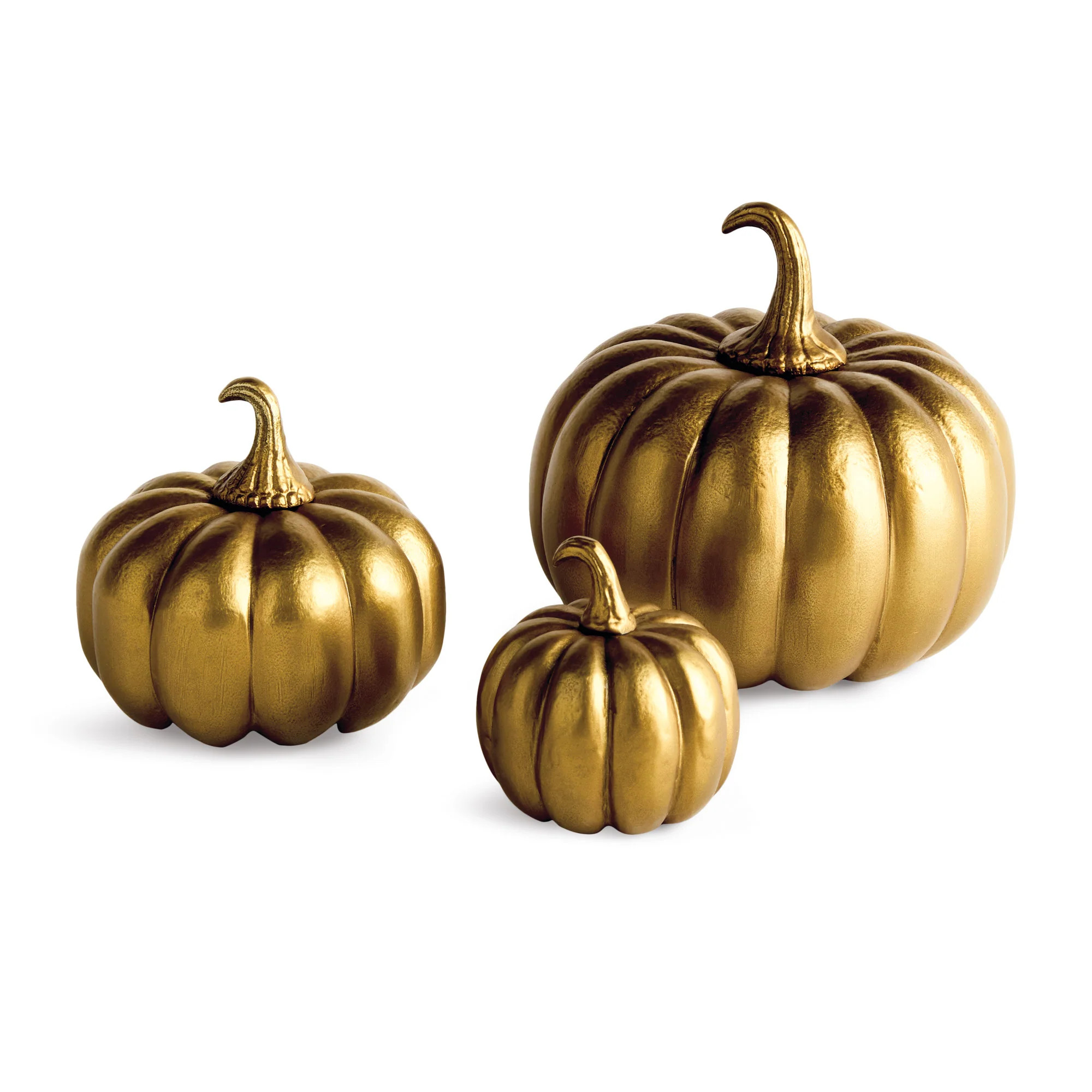 Pumpkin Sculptures Set of 3 | Gorgeous Living