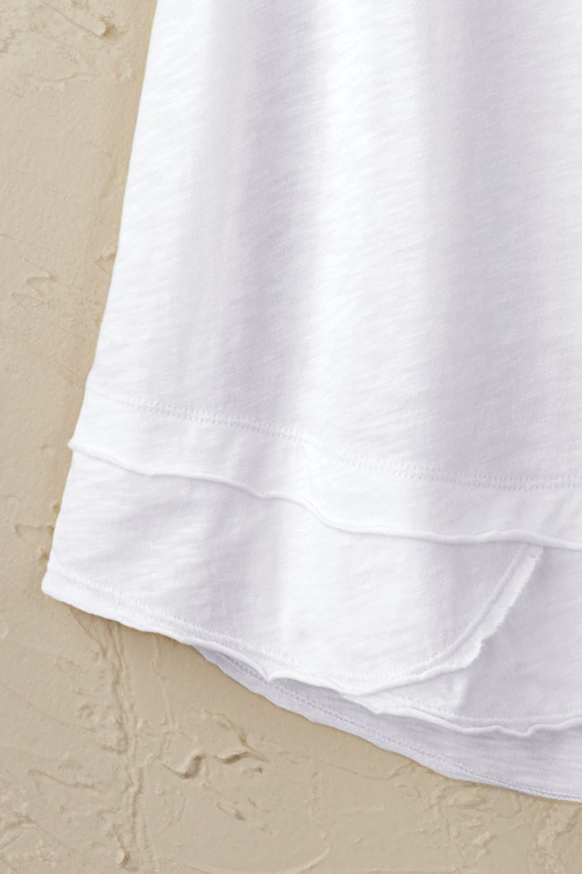 Saturday Slub Tee | Coldwater Creek