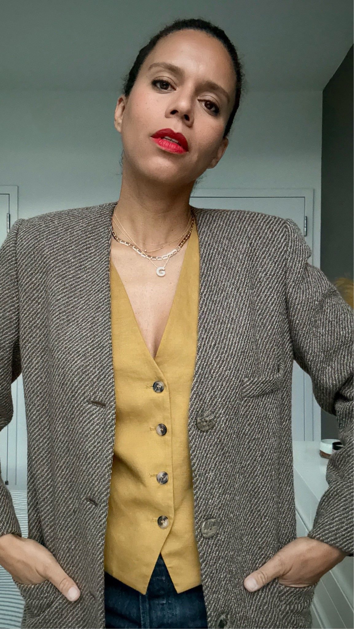 Day 12 of 21 days of getting dressed. Today’s outfit: fall preppy  

#LTKOver40 #LTKStyleTip #LTKSeasonal