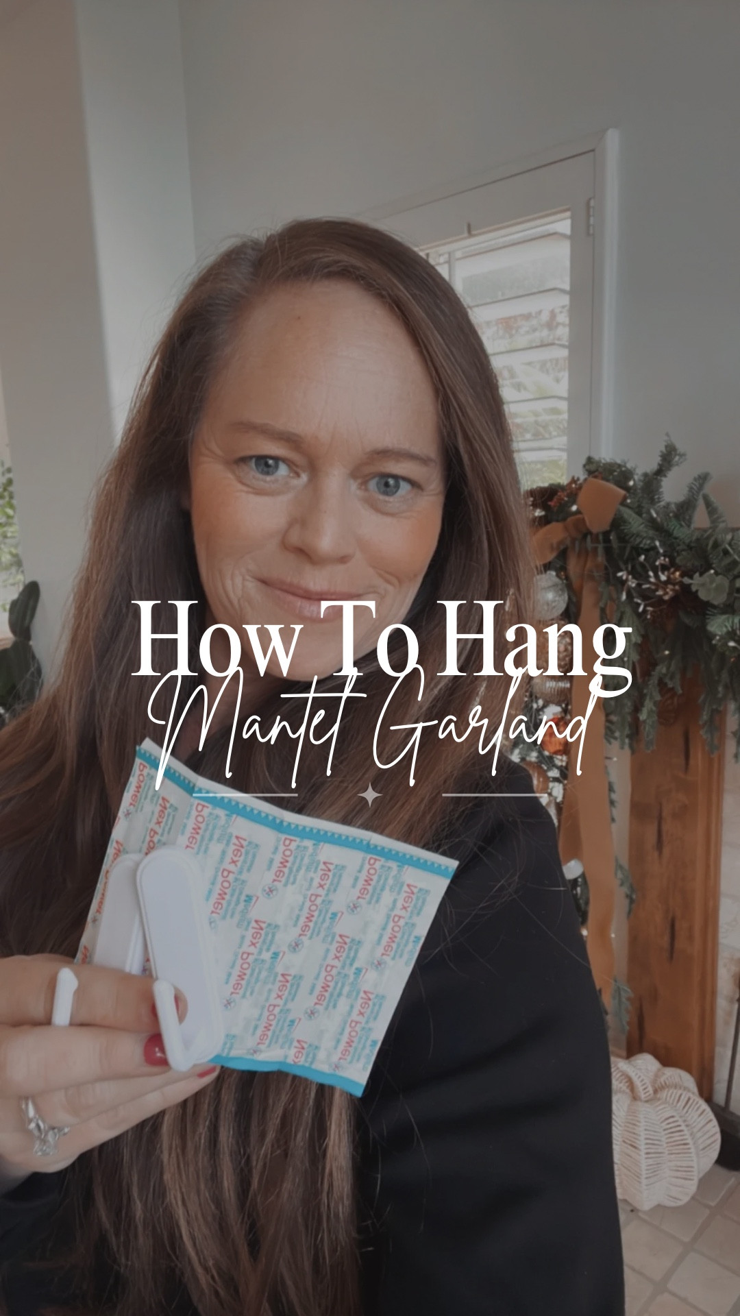 These command strip hooks are the best. 5lbs each. Double up the hooks and make sure to press them down hard and leave them alone for several hours before hanging your garland. 

#thanksgiving #christmas #decor #manteldecor #garland #hooks #homehack 

#LTKCyberWeek #LTKHoliday #LTKHome