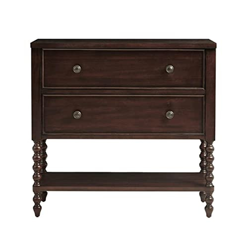 Madison Park Beckett Accent Storage Cabinet for Living Room Accent Chest with 2 Drawers & Open Shelf, Storage Chest with Drawers, Coastal Cabinet, 36" W, Natural | Amazon (US)