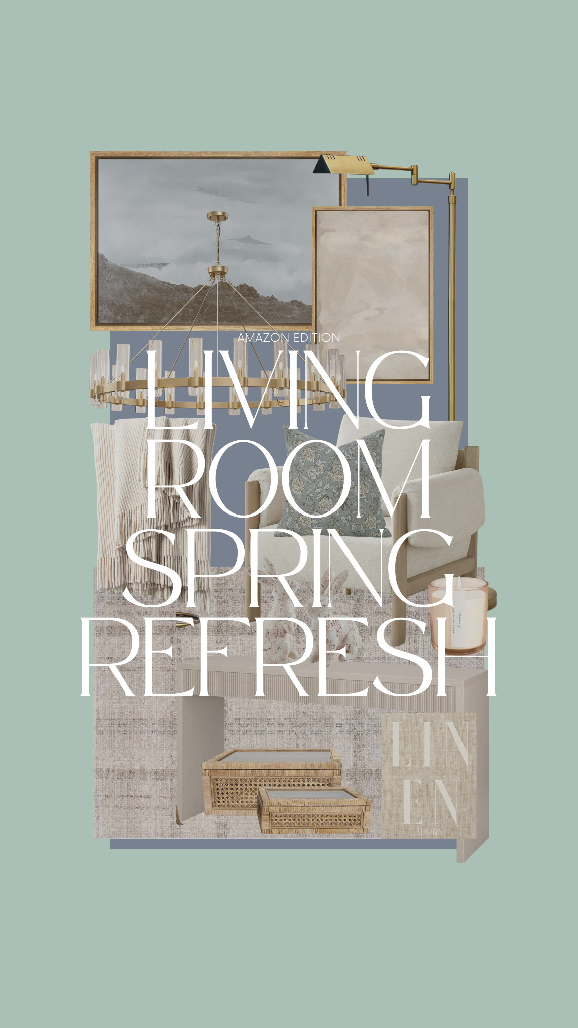 My living room spring refresh picks. Simple, stylish pieces that instantly make the space feel fresh, inviting, and easy to live in. 

 #LTKdayinmylife #LTKSeasonal #LTKHome