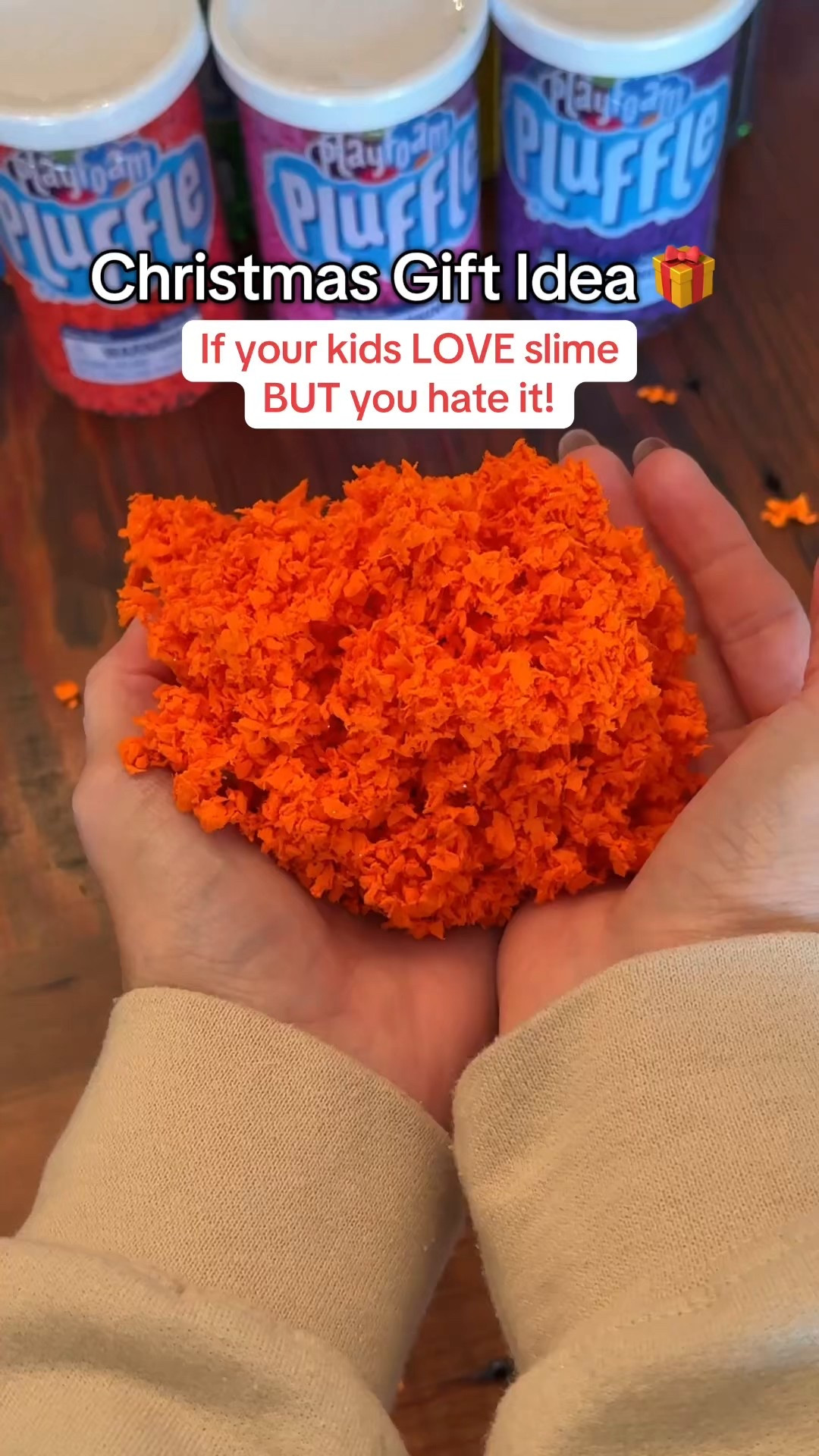 Fluffed play foam is so fun and a great alternative to slime! 