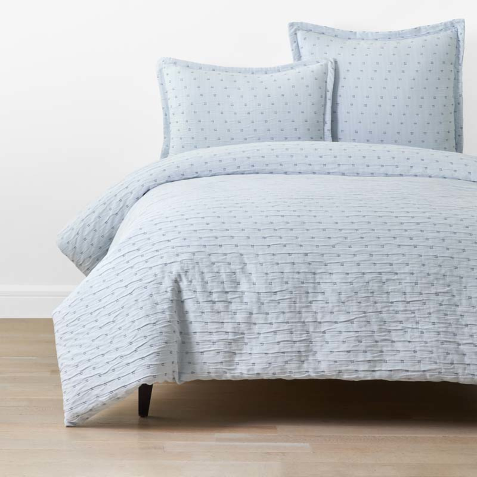 Leonie Duvet Cover - Blue, Full/Queen | The Company Store