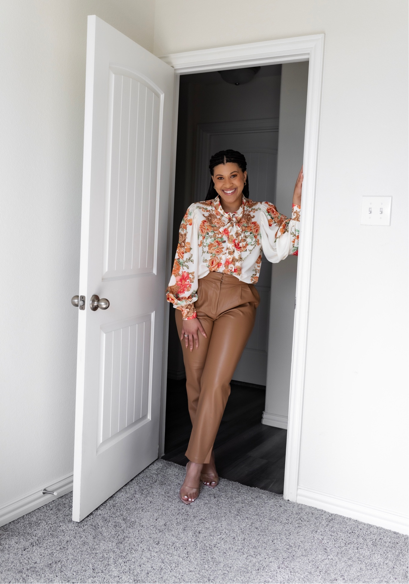 Wearing a size 4 in pants and a size small in blouse. Perfect workwear attire  

#LTKsalealert #LTKworkwear #LTKSeasonal