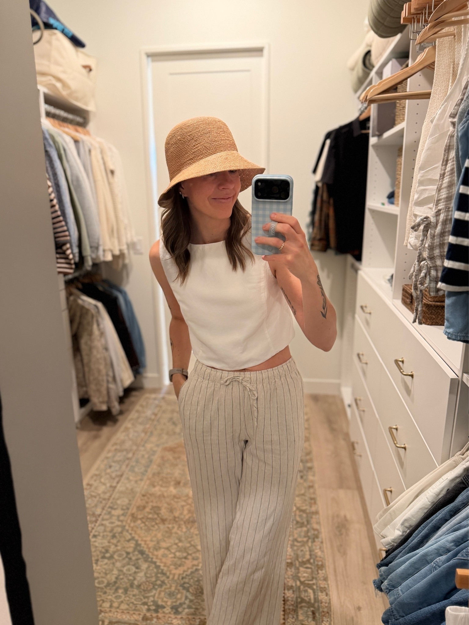 I needed a packable hat for vaca and found this one! Available in 3 brim widths. I’m wearing the short brim in M size in beige.

#LTKootd #LTKSeasonal #LTKmomlife