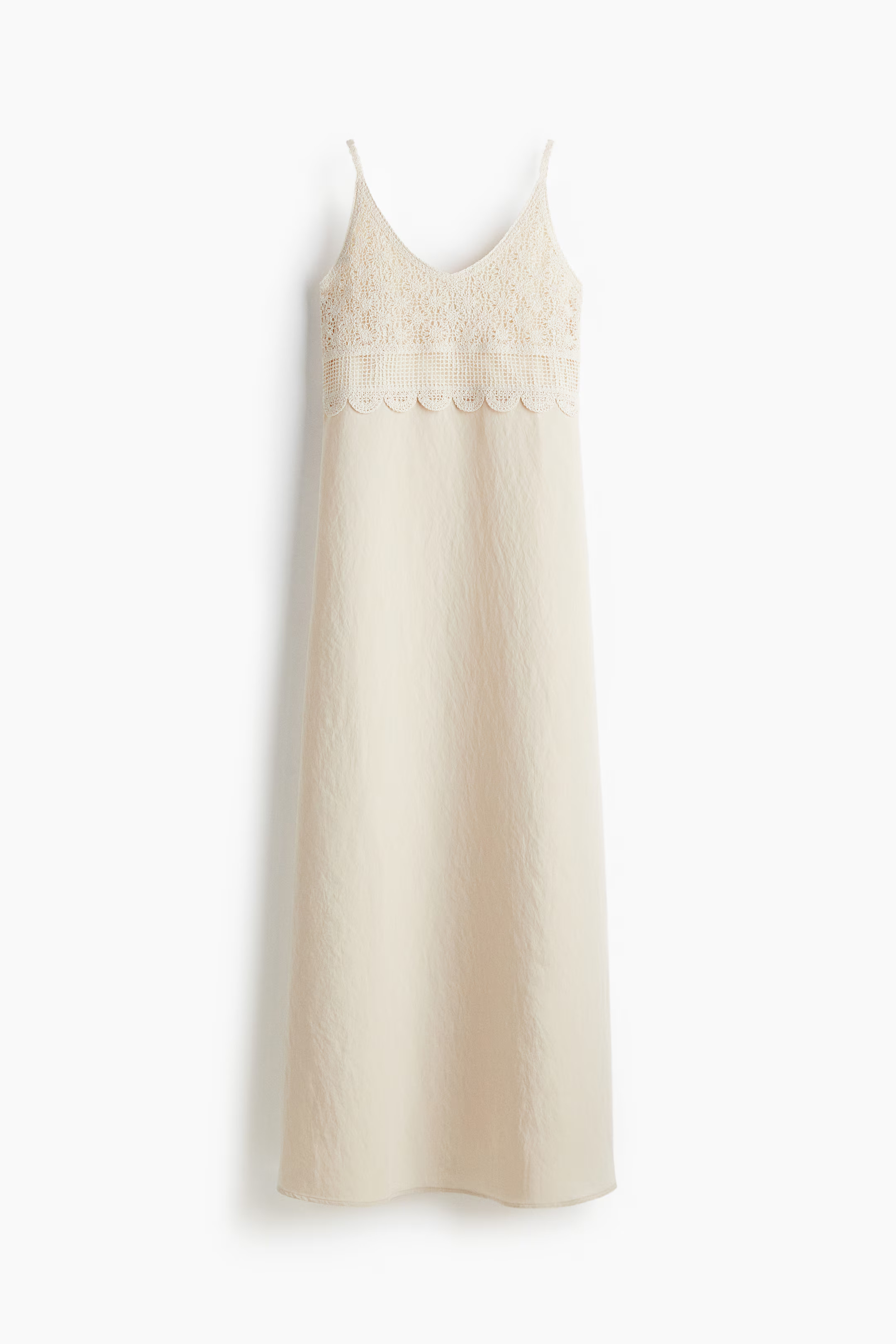 Crochet look-detail dress | H&M (UK, MY, IN, SG, PH, TW, HK)