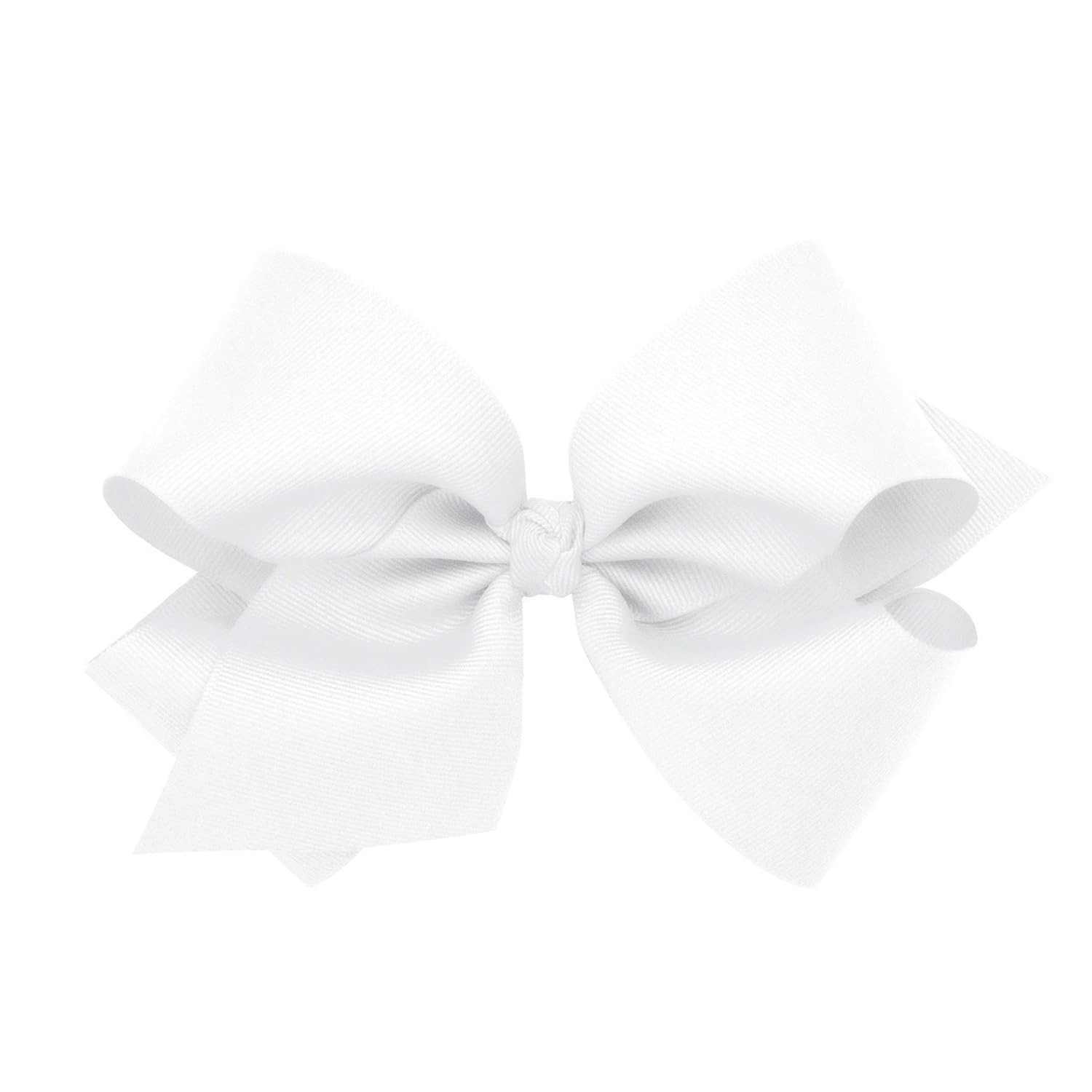Wee Ones Girls' Classic Grosgrain Hair Bow with Knot Wrap Center on a WeeStay No-Slip Hair Clip, ... | Amazon (US)