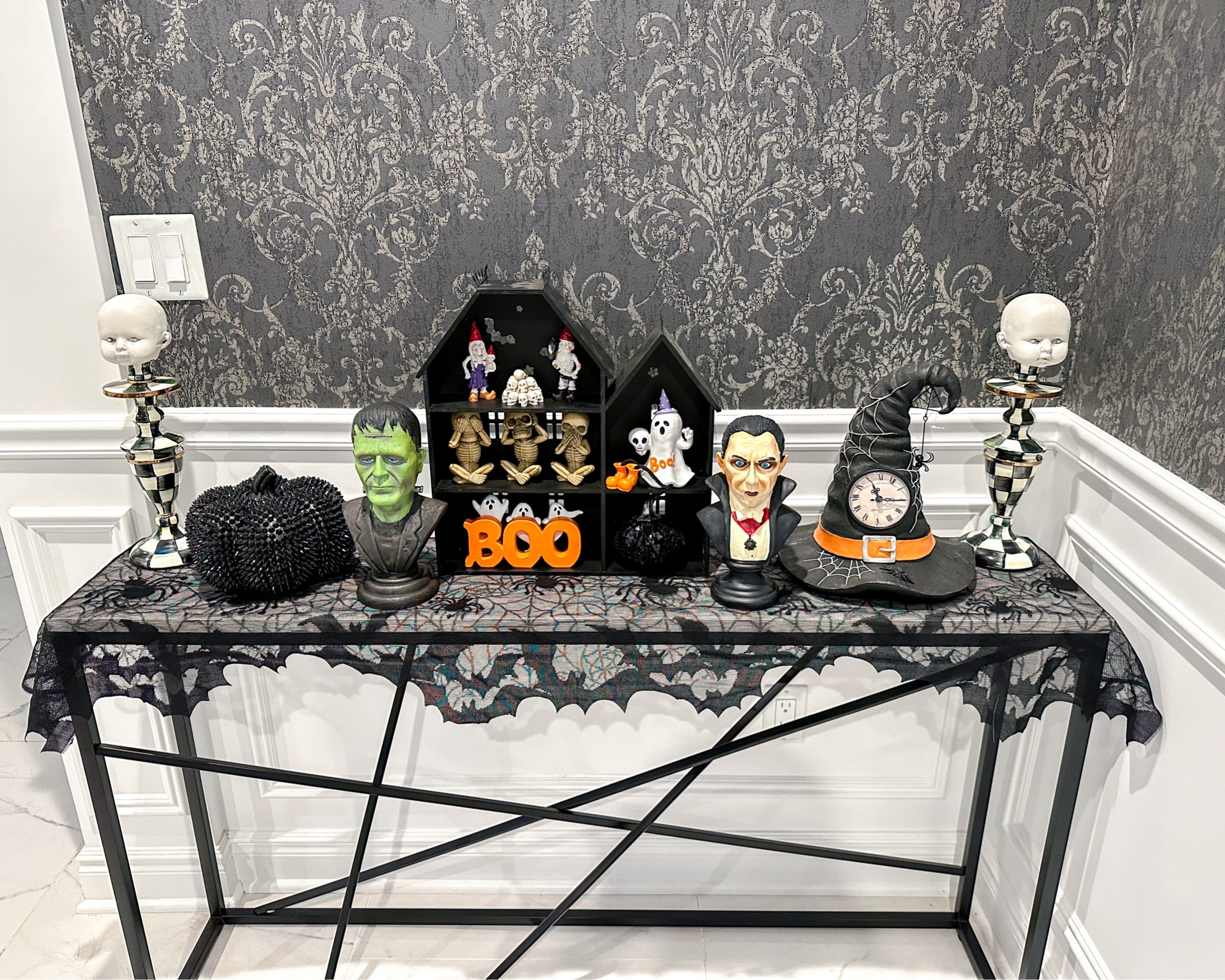 Getting my Halloween decorations up before our party in a few weeks. Lots of fun decor for cheap prices. 

#LTKHome #LTKHalloween #LTKFindsUnder50