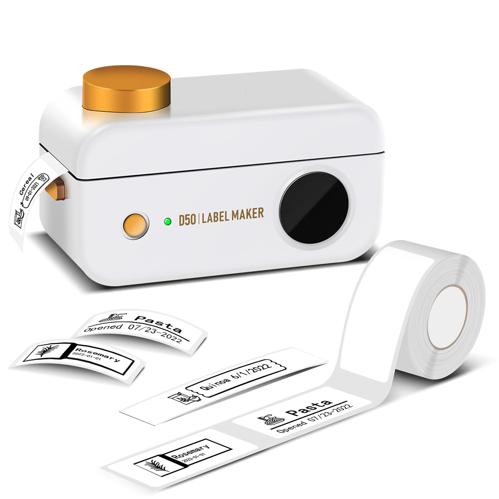Phomemo Large Label Maker D50 for 3/5" to 9/10" Tape Portable Bluetooth Label Maker Machine, for ... | Amazon (US)