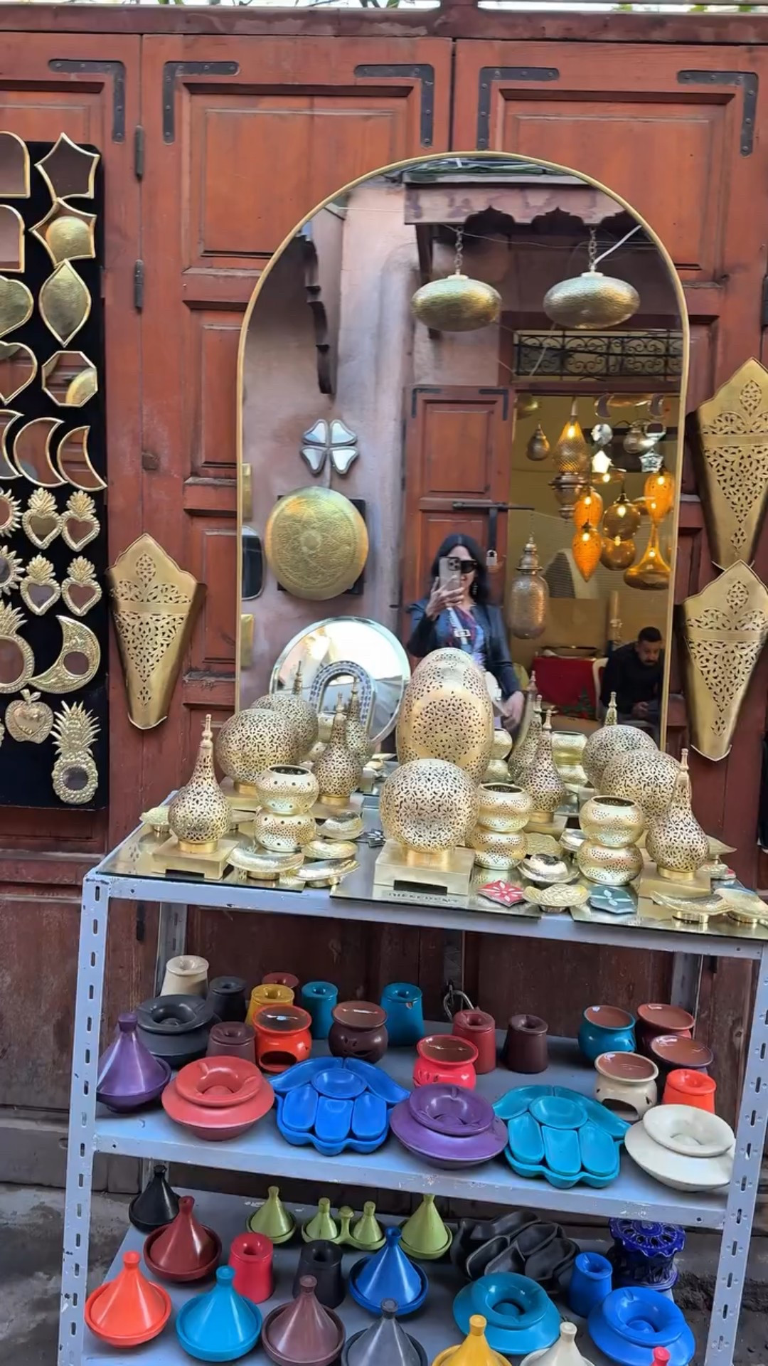 Lost in the vibrant maze of Marrakech markets ✨ Feels like a movie set come to life 🎬🕌 
.
.
🎥 @eyebehindthecamera 
.
.
#travelreels 
#marrakechmedina 
#moroccotravel 
#wanderlusters 
#ethnique_enigma

#LTKvlog #LTKdayinmylife #LTKTravel