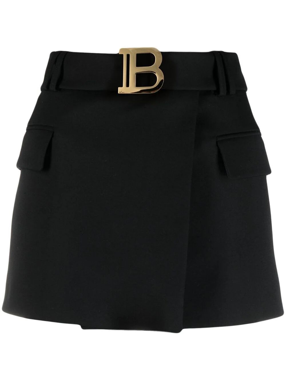 B-logo wrap skirt | Farfetch Global