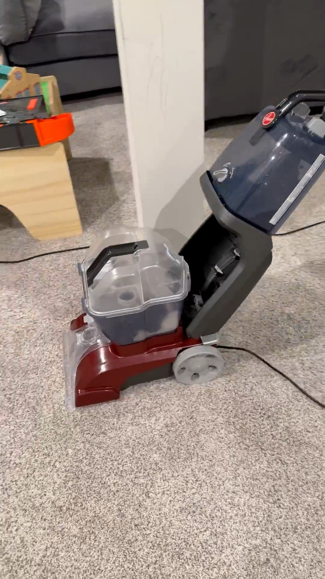 Holiday Hosting Prep: we purchased this carpet and upholstery cleaner and so far so good. We wanted to get our carpets cleaned but went with a more cost efficient option and will get our cost per use out of it. It comes with a sample cleaner so after a few passes in our basement we need to buy more cleaner but overall we are happy with it. I will move to the couch and chairs next and hope they work just as good! 

#LTKHome #LTKGiftGuide #LTKHoliday