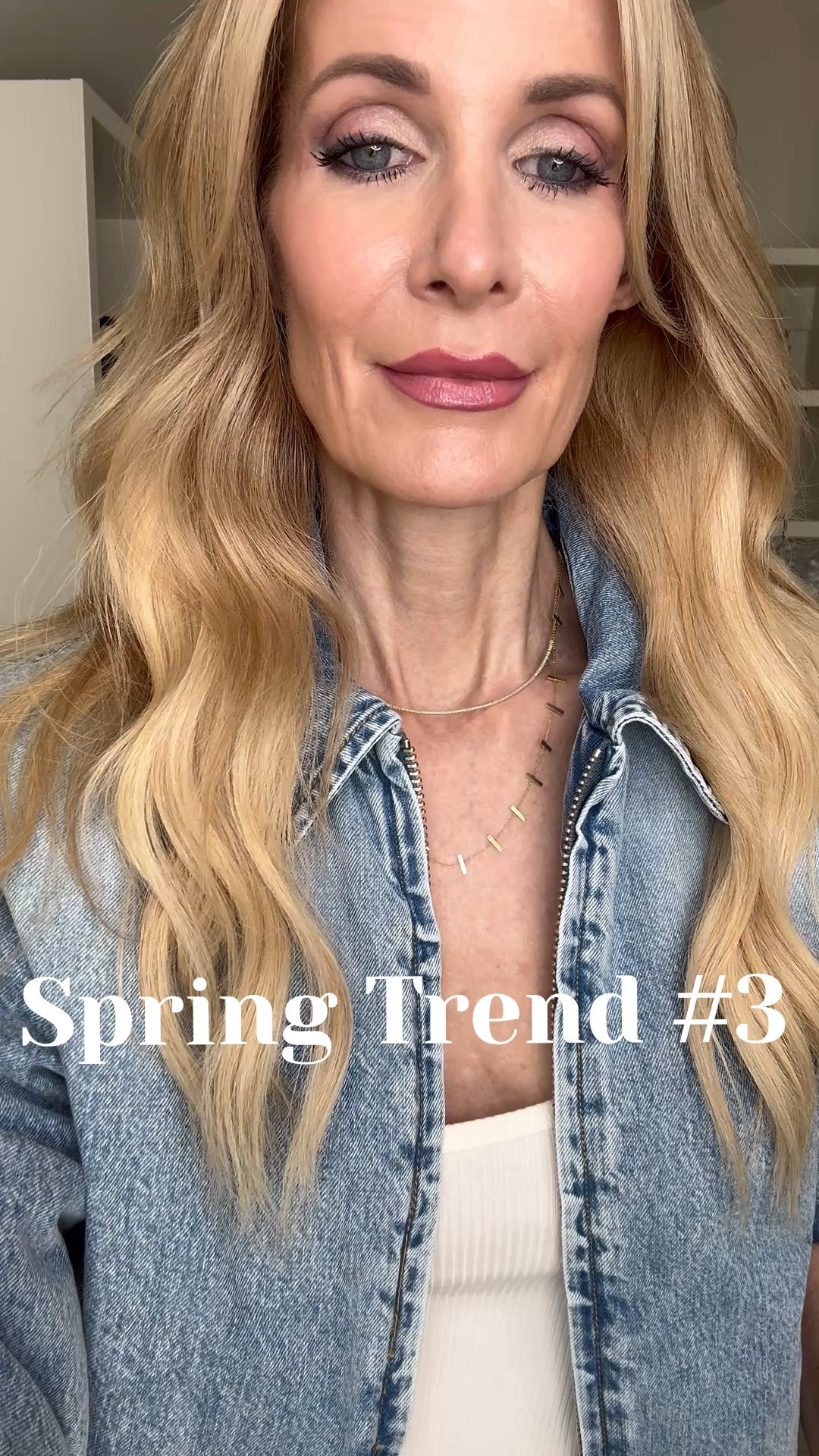 Bomber jackets are one of the most wearable spring trends this season. This denim bomber is the perfect lightweight layer for transitioning into warmer weather, especially styled with ivory denim for a fresh monochromatic look. It’s casual, polished, and incredibly flattering. Wearing XS in the jacket and 24 in denim — true to size.  

 #LTKootd #LTKSeasonal #LTKOver40