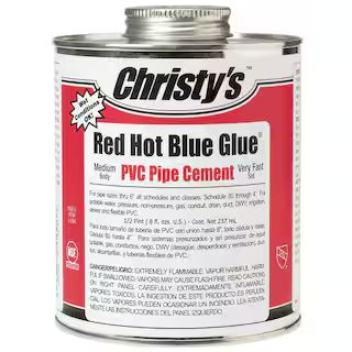 8 fl. oz. PVC Pipe Cement | The Home Depot