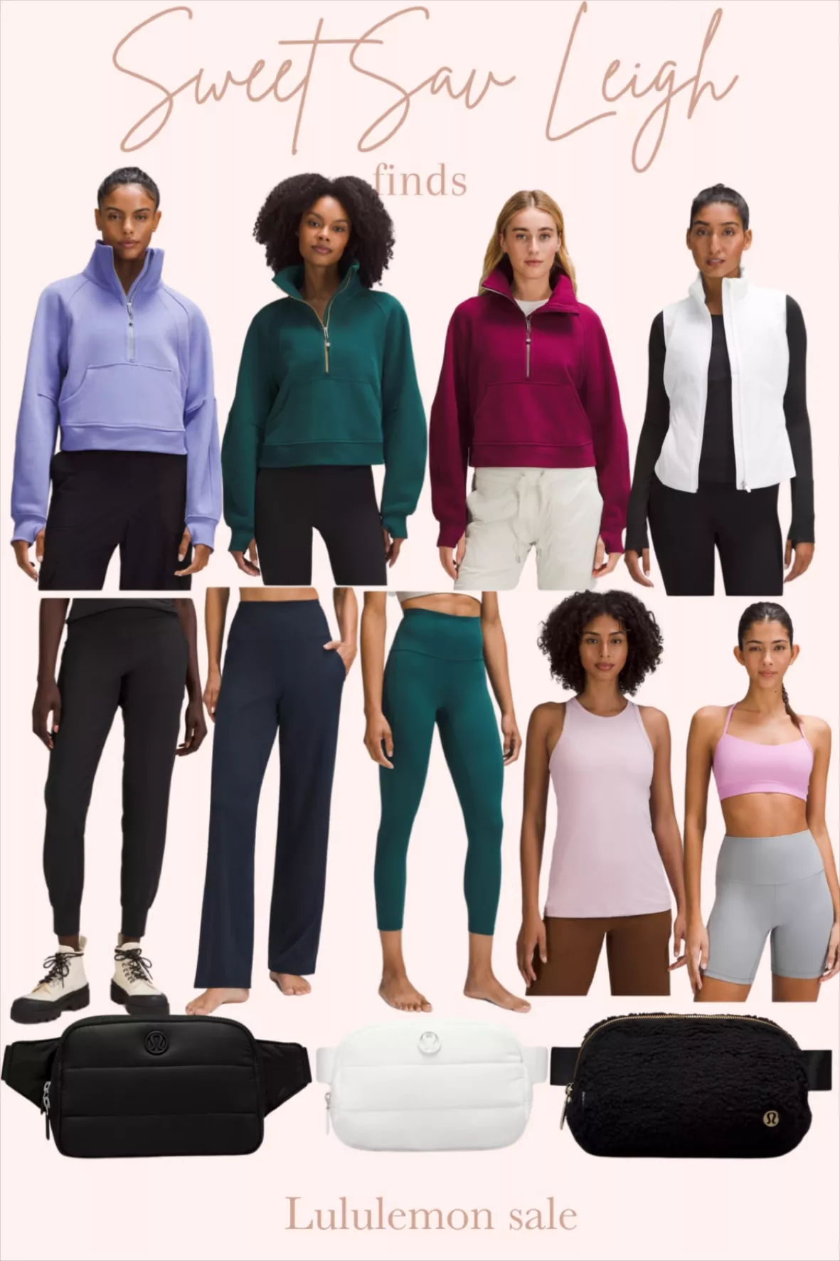 lululemon leggings: Activewear, joggers and jackets are all on
