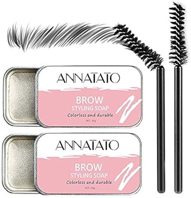 Eyebrow Soap Kit, Brows Styling Soap,4D Brows Gel Long Lasting Eyebrow Setting Gel Waterproof Eye... | Amazon (US)