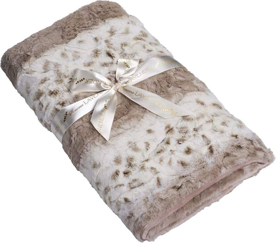 Sonoma Lavender Aromatherapy Spa Blanket Filled with Lavender Flowers and Flaxseed, Hot/Cold Micr... | Amazon (US)
