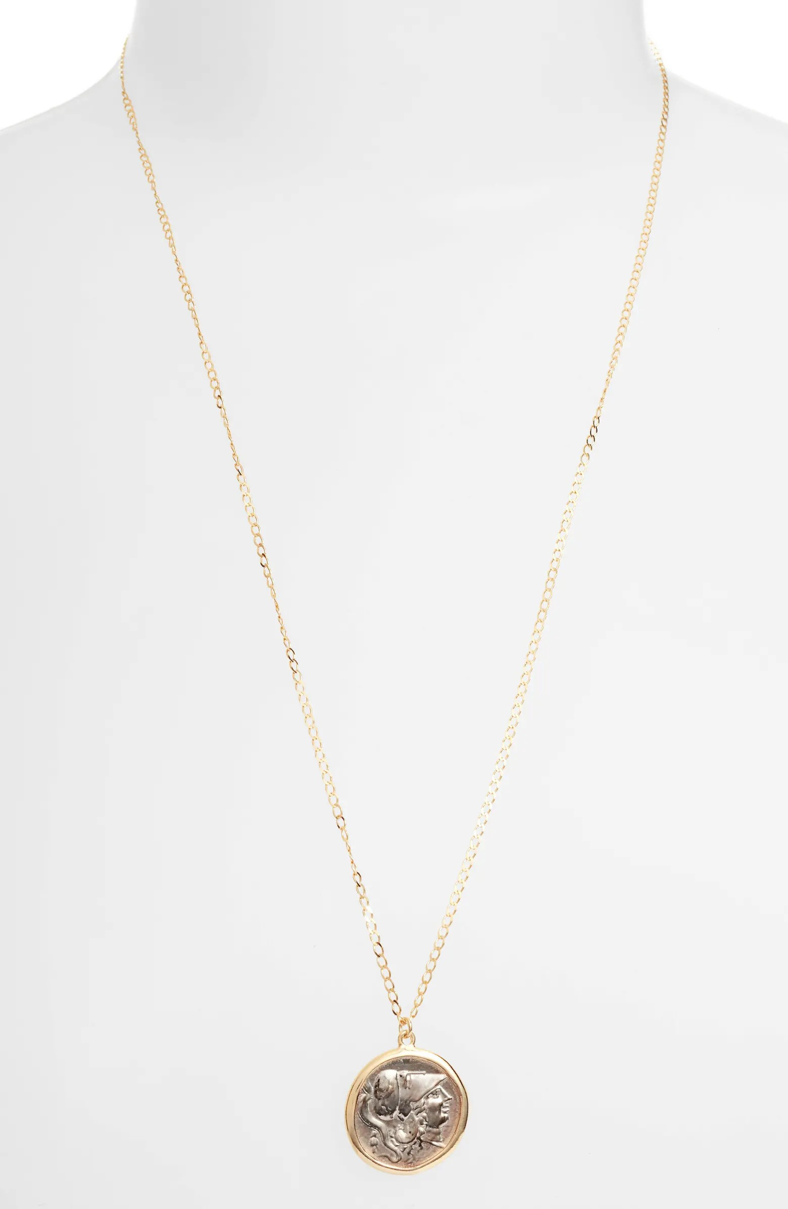 Antique Medallion Pendant Necklace | Nordstrom