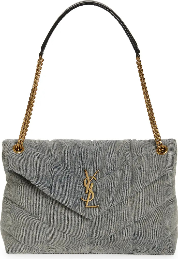 Medium Lou Quilted Denim Bag | Nordstrom