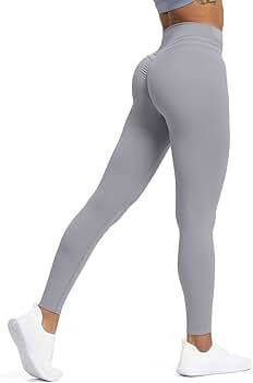Aoxjox High Waisted Workout Leggings for Women Compression Tummy Control Trinity Buttery Soft Yog... | Amazon (US)