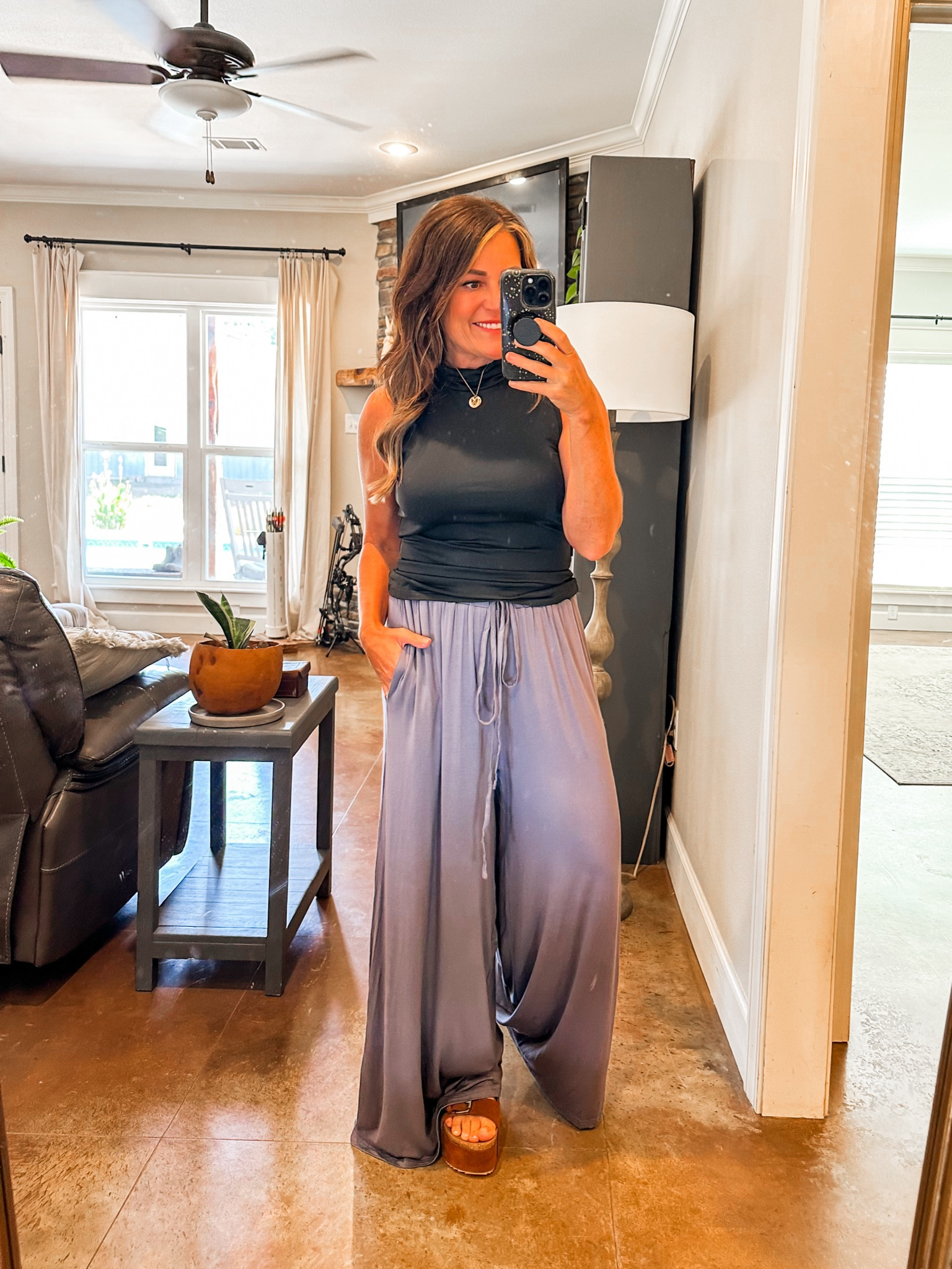 Planning on living in these pants this fall! They are so comfy and flowy! #ltkfall #cupshe

#LTKMidsize