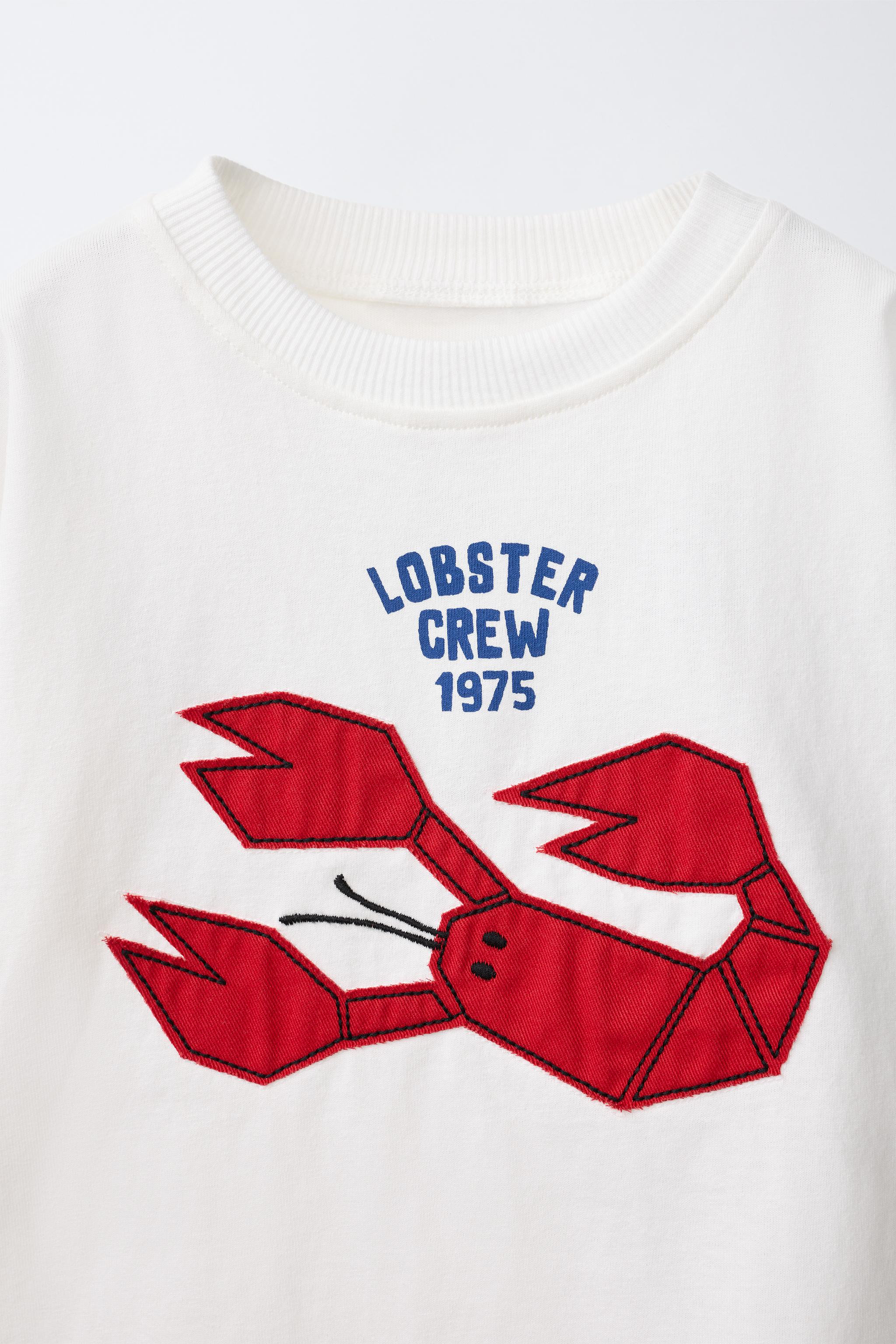 LOBSTER PATCH T-SHIRT | Zara US