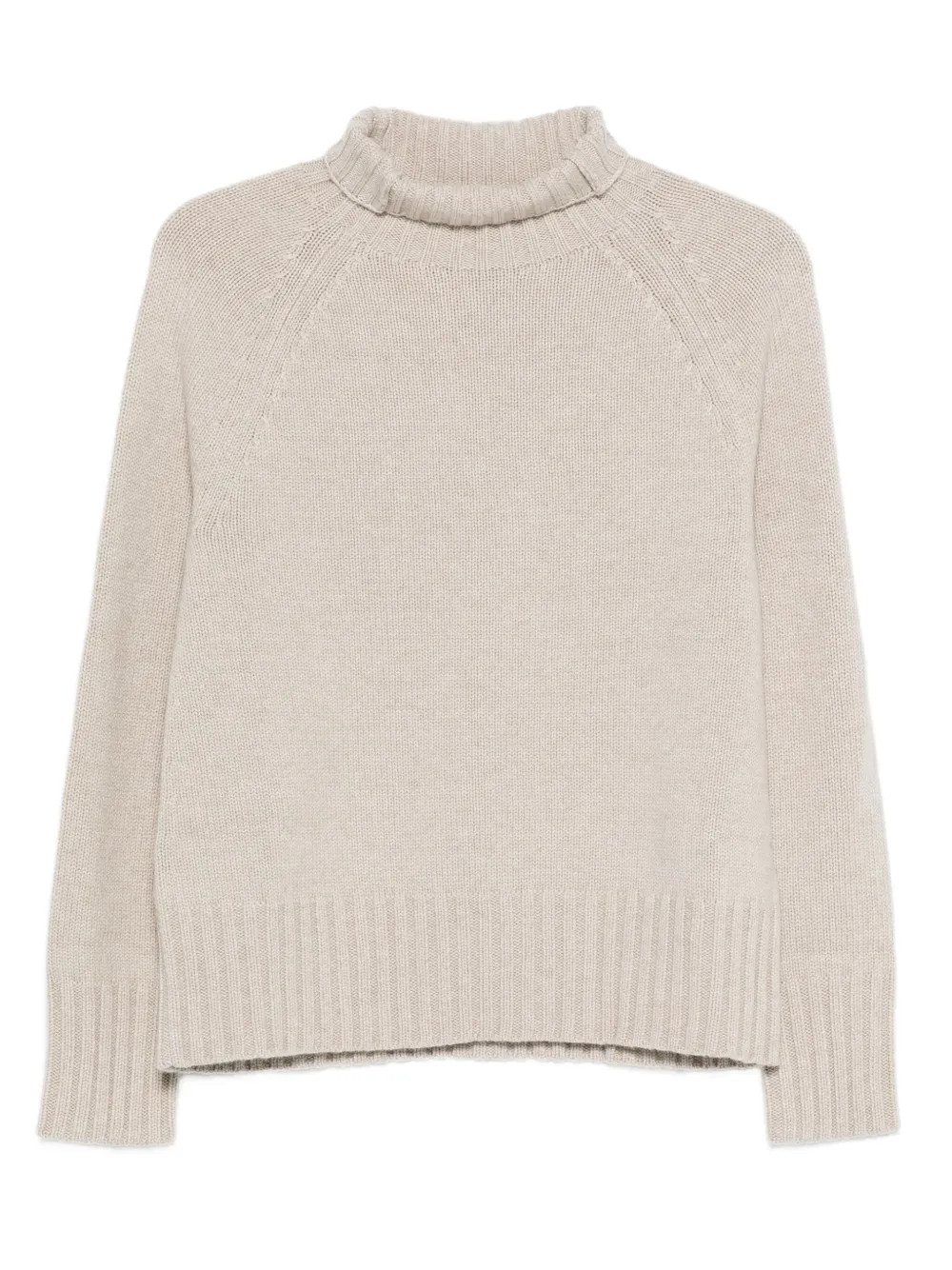 'S Max Mara funnel-neck raglan-sleeve Sweater | Brown | FARFETCH | Farfetch Global