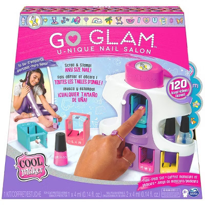 Cool Maker GO Glam U-nique Nail Salon | Kids Nail Art Kit with Stamper, Dryer, Polishes & Accessories | Ages 8+ | Target
